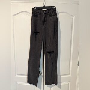 Abercrombie & Fitch Curve Love High Rise Loose Jean